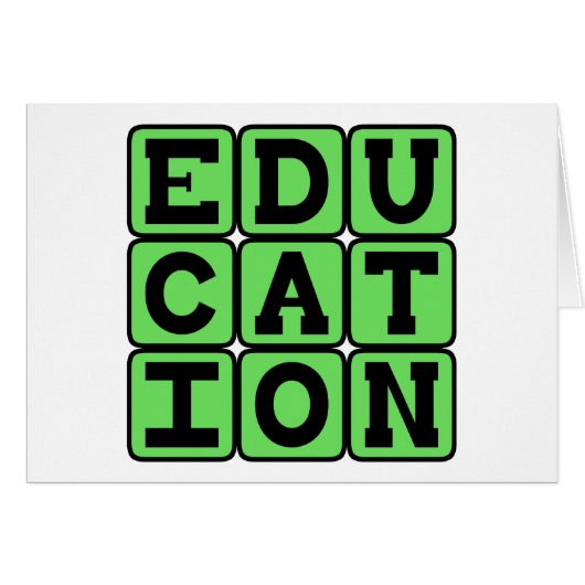 Education, The Science of Learning Cards (Front Horizontal)