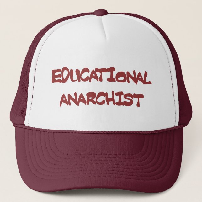 educational anarchist hat (Front)