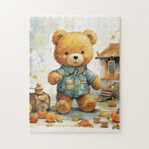 Educational Fun Meets Storytime Magic Teddy Bear Jigsaw Puzzle