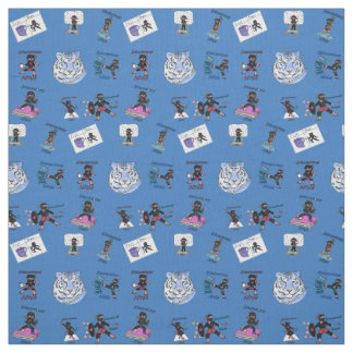 Educational Ninja Fabric Tiger