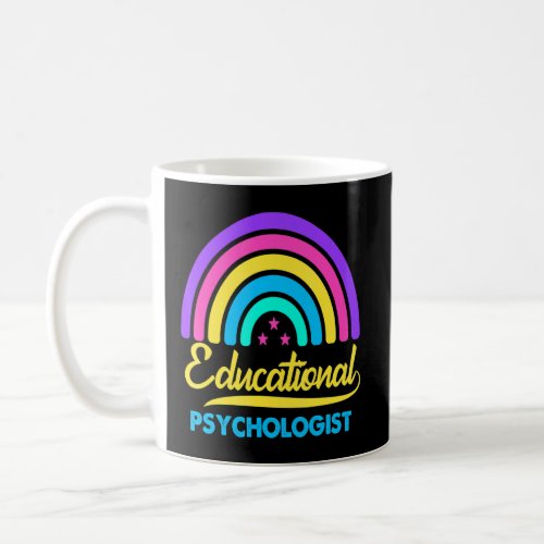Educational Psychologist Rainbow Professional Psyc Coffee Mug