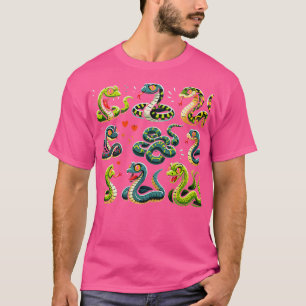 Educational Snake Types for Kids T-Shirt