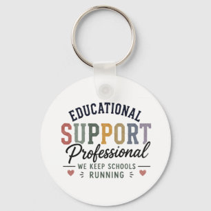 Educational Support Professional Appreciation Gift Keychain