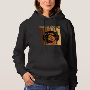 Educator Innovator Afro African American Black His Hoodie