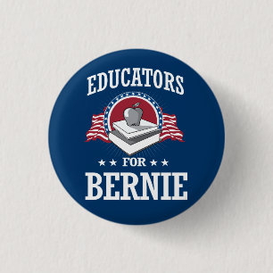 EDUCATORS FOR BERNIE SANDERS BUTTON