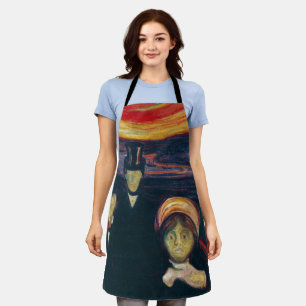 Edvard Munch - Anxiety Apron