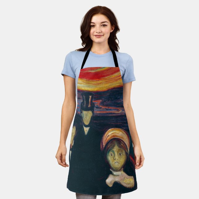 Edvard Munch - Anxiety Apron (Worn)