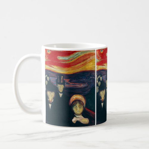 Edvard Munch _ Anxiety Coffee Mug
