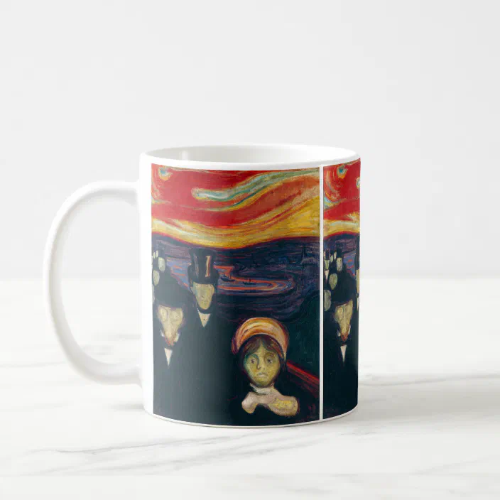 Joke Present Gift For Friends Edward Munch The Scream Painting Artwork mug