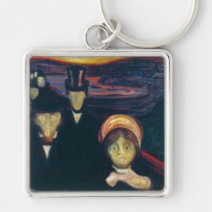 Edvard Munch - Anxiety Keychain