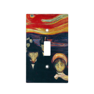 Edvard Munch - Anxiety Light Switch Cover
