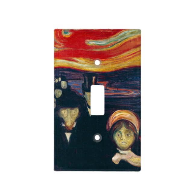 Edvard Munch - Anxiety Light Switch Cover (Front)
