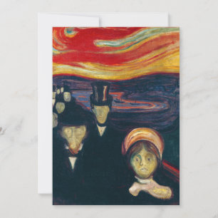 Edvard Munch - Anxiety Thank You Card