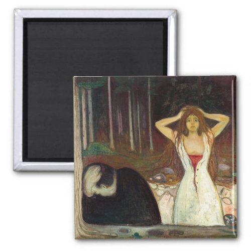 Edvard Munch _ Ashes Magnet