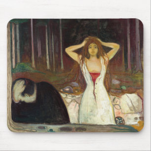 Edvard Munch - Ashes Mouse Pad