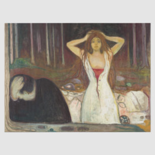Edvard Munch - Ashes Tissue Paper