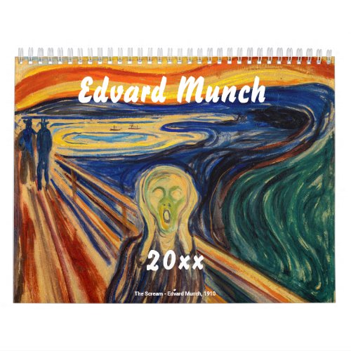 Edvard Munch Calendar