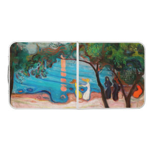 Edvard Munch - Dance on the Beach Beer Pong Table