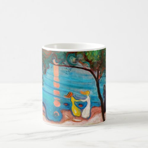 Edvard Munch _ Dance on the Beach Coffee Mug