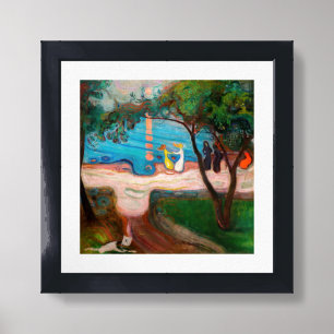 Edvard Munch - Dance on the Beach Framed Art