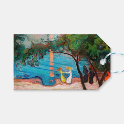 Edvard Munch _ Dance on the Beach Gift Tags