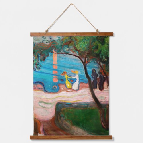 Edvard Munch _ Dance on the Beach Hanging Tapestry