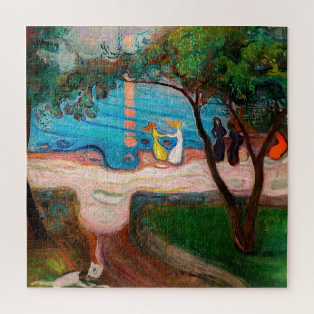 Edvard Munch - Dance on the Beach Jigsaw Puzzle (Vertical)