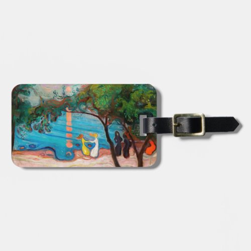 Edvard Munch _ Dance on the Beach Luggage Tag