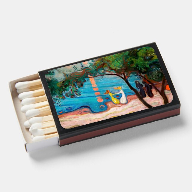 Edvard Munch - Dance on the Beach Matchboxes (Front Open)