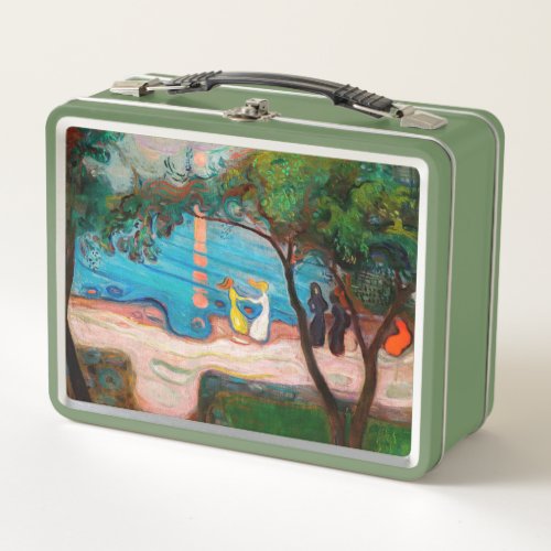 Edvard Munch _ Dance on the Beach Metal Lunch Box