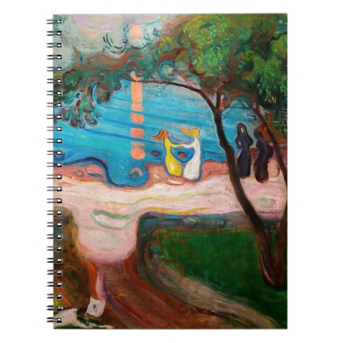 Edvard Munch _ Dance on the Beach Notebook