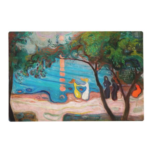 Edvard Munch _ Dance on the Beach Placemat
