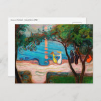 Edvard Munch - Dance on the Beach