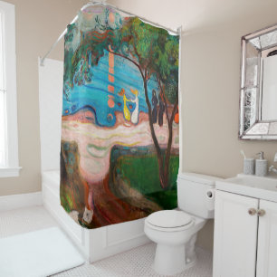 Edvard Munch - Dance on the Beach Shower Curtain