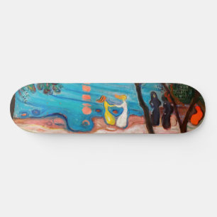 Edvard Munch - Dance on the Beach Skateboard