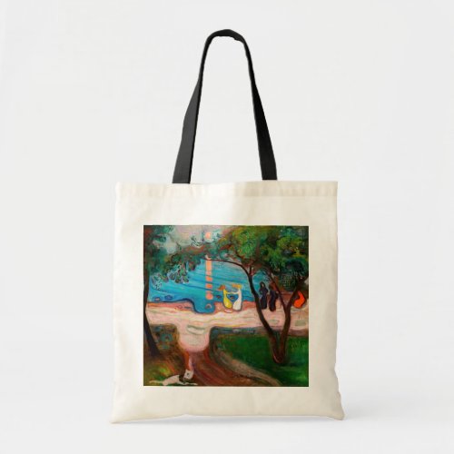 Edvard Munch _ Dance on the Beach Tote Bag