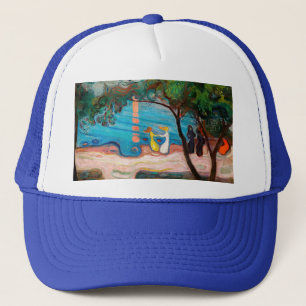 Edvard Munch - Dance on the Beach Trucker Hat