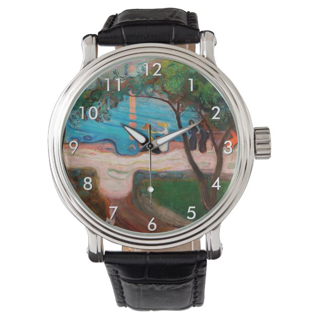 Edvard Munch - Dance on the Beach Watch (Front)