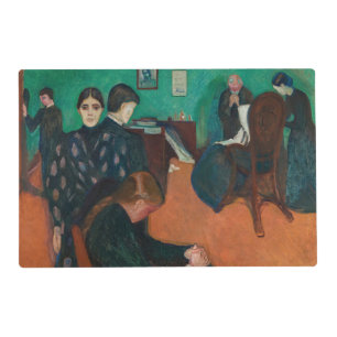 Edvard Munch - Death in the Sickroom v1 Placemat