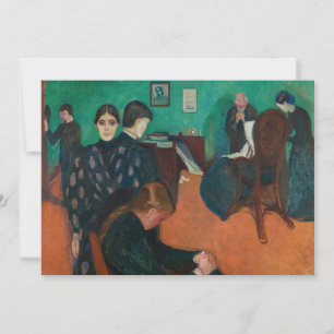 Edvard Munch - Death in the Sickroom v1 Thank You Card