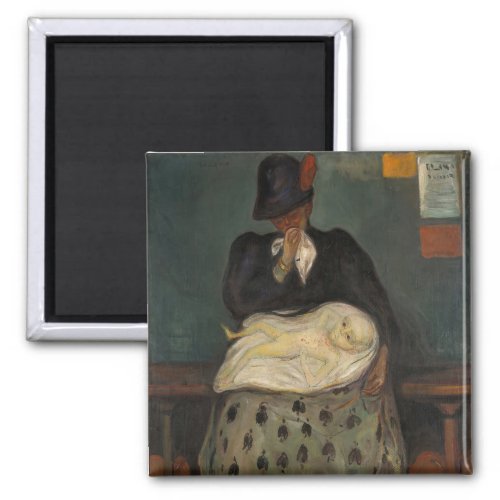 Edvard Munch _ Inheritance Magnet