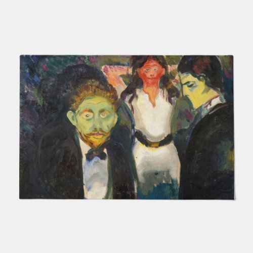 Edvard Munch _ Jealousy Doormat