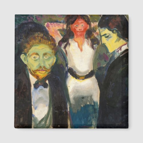 Edvard Munch _ Jealousy Magnet