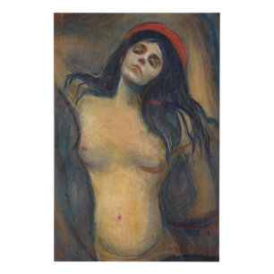 Edvard Munch - Madonna Faux Canvas Print