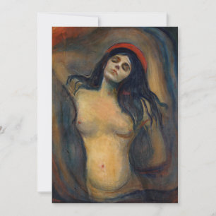 Edvard Munch - Madonna Invitation