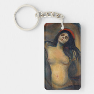 Edvard Munch - Madonna Keychain