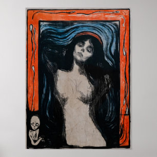 Edvard Munch - Madonna Lithography Poster