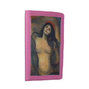 Edvard Munch - Madonna Tri-fold Wallet