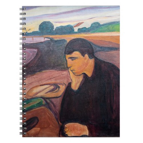 Edvard Munch _ Melancholy 1894 Notebook