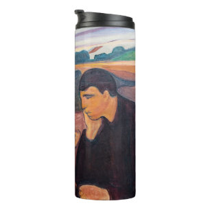 Edvard Munch - Melancholy 1894 Thermal Tumbler